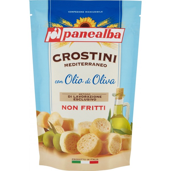 12 x Panealba Crostini Mediterraneo gr. 100