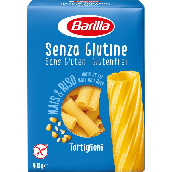 14 x Barilla Senza Glutine Tortiglioni gr. 400
