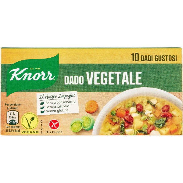24 x Knorr Dado Vegetale x10