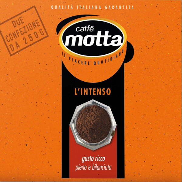 10 x Caffè Motta x2 L'Intenso gr. 500