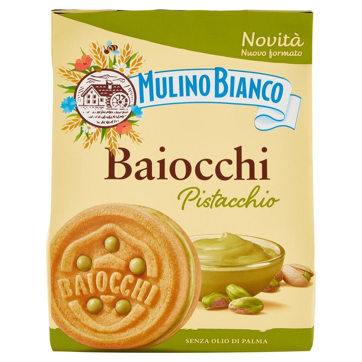 10 x Mulino Bianco Baiocchi Pistacchio gr. 240