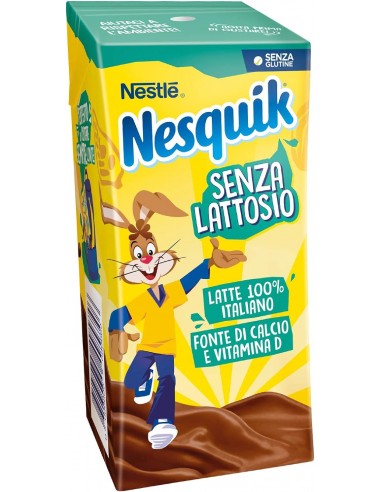 8 x Nestlè Nesquik Ready To Drink Senza Lattosio gr. 573