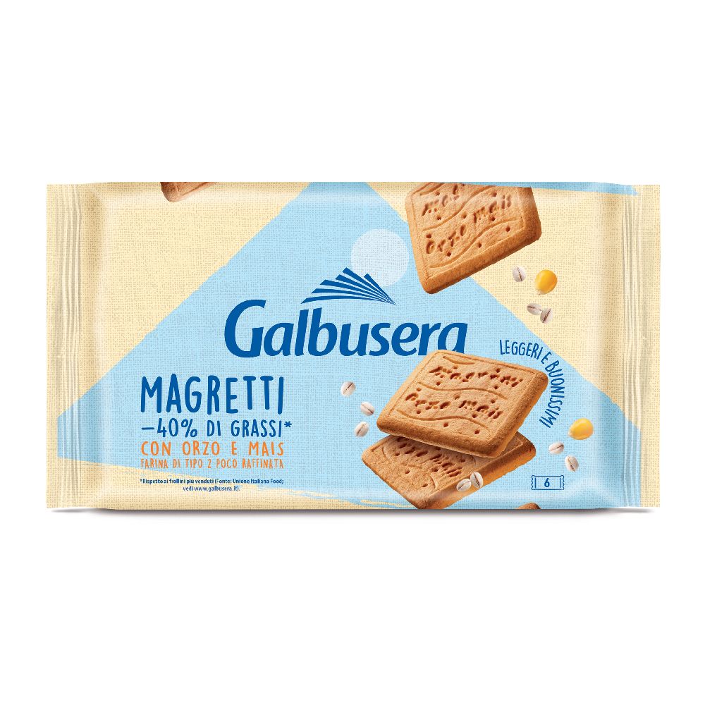10 x Galbusera Magretti Orzo e Mais gr. 350