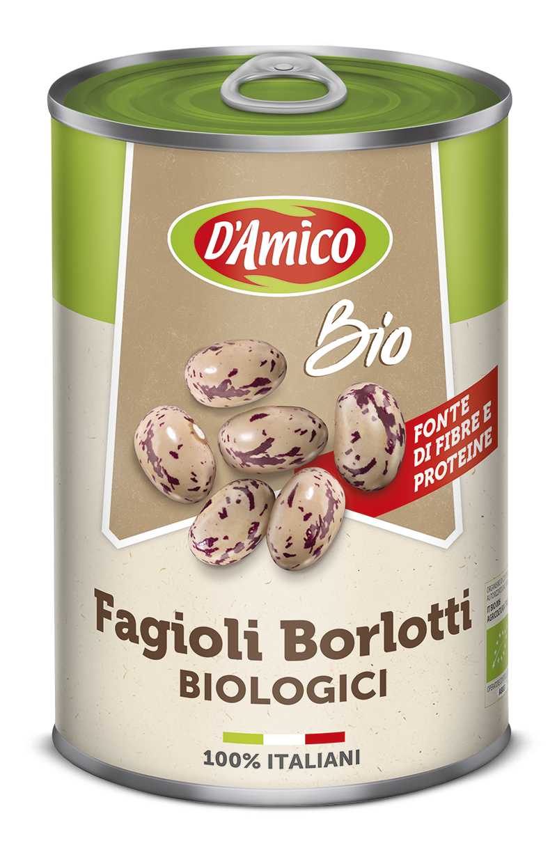 8 x D'Amico Borlotti Bio gr. 350