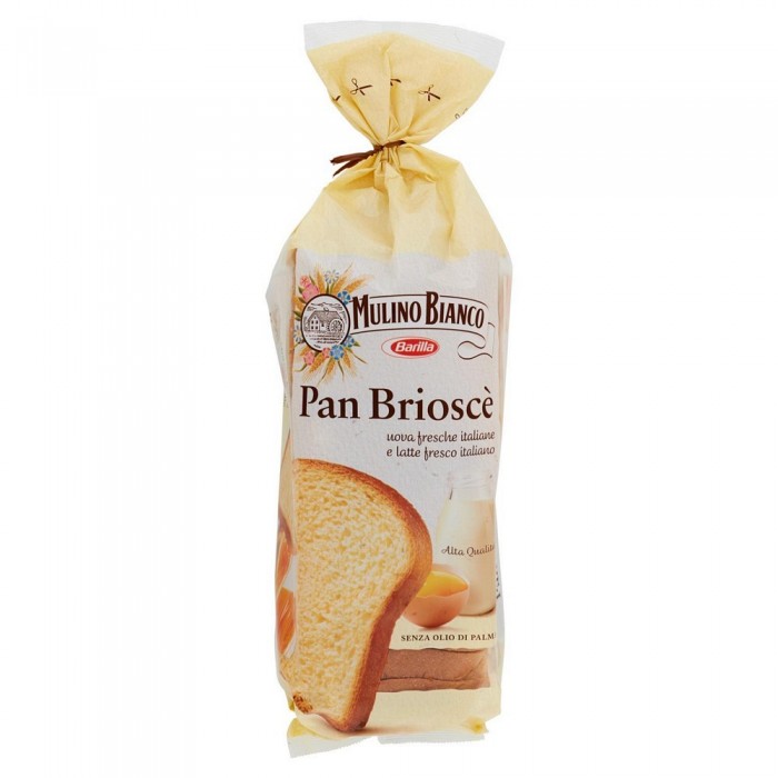 8 x Mulino Bianco Pane Brioscè gr. 400