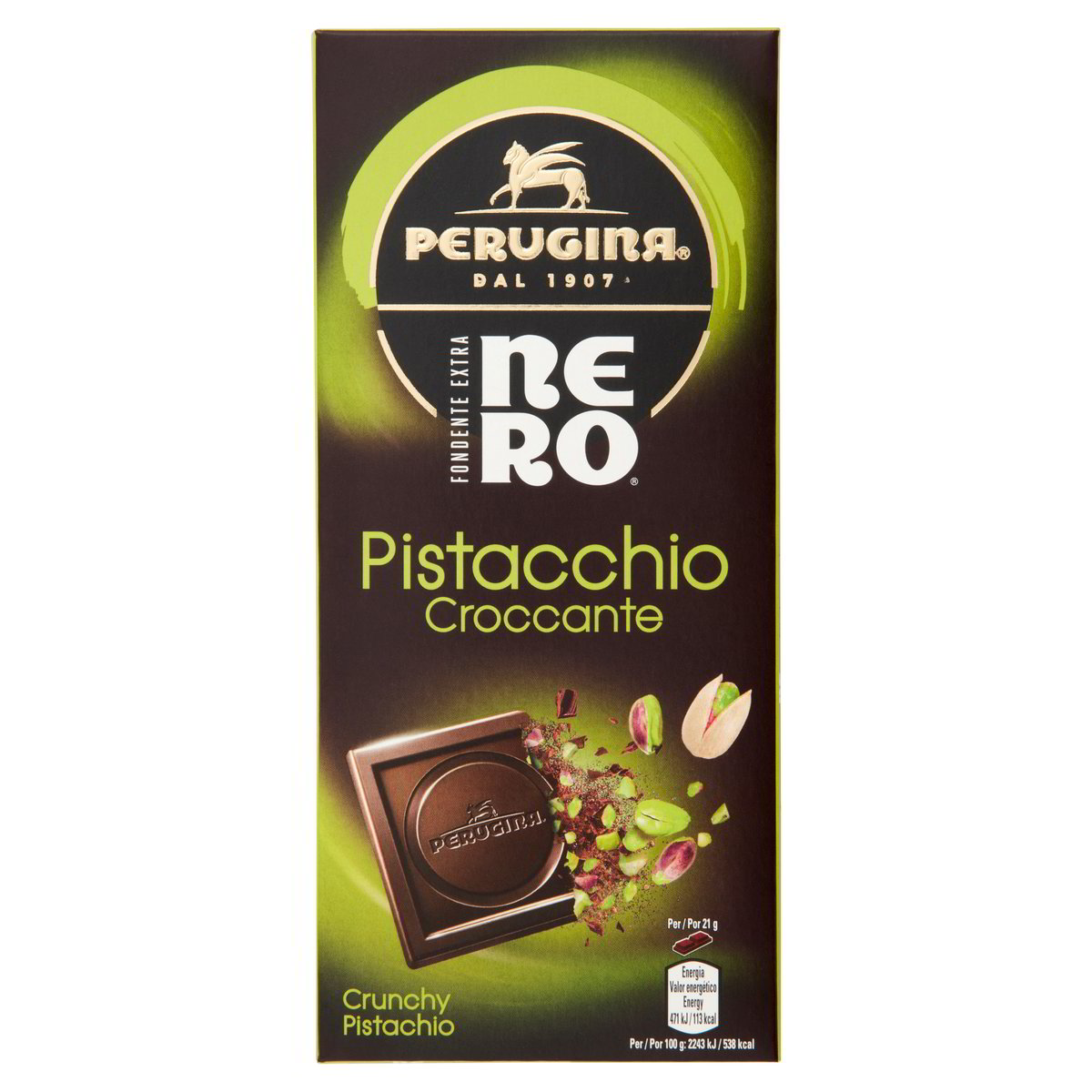 20 x Perugina Nero Tavoletta Pistacchio gr. 85