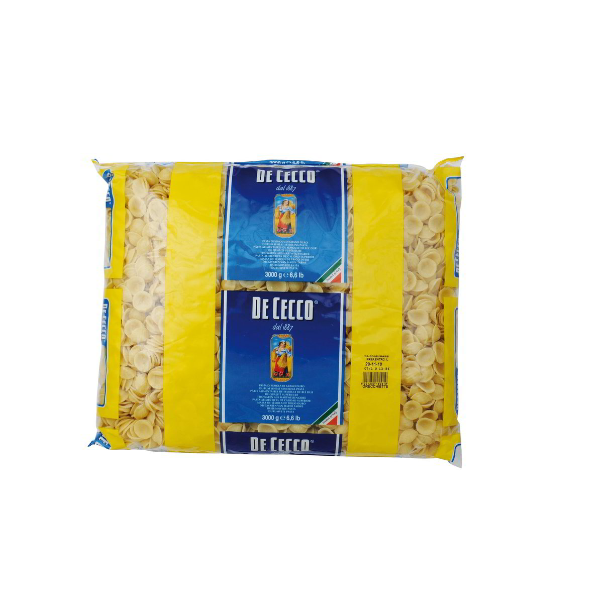 4 x De Cecco Orecchiette N.91 Kg. 3