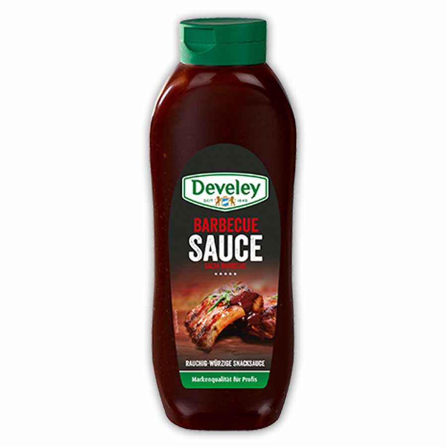 8 x Develey Salsa Barbecue ml. 875