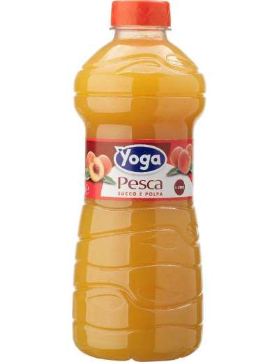 6 x Yoga Succhi Pesca Lt. 1