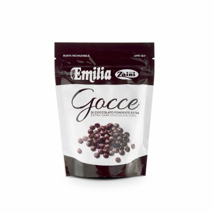 12 x Zaini Gocce Fondente gr. 200