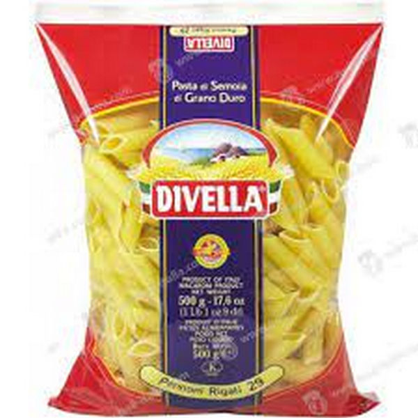 24 x Divella Pennoni Rigati N.29 gr. 500