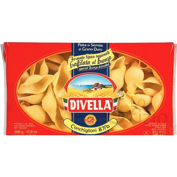 12 x Divella Conchiglioni N.87/B gr. 500