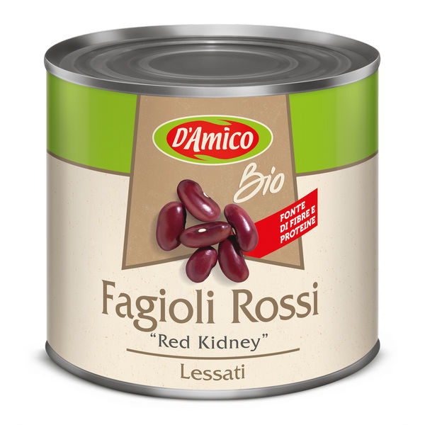 6 x D'Amico Fagioli Rossi gr. 250