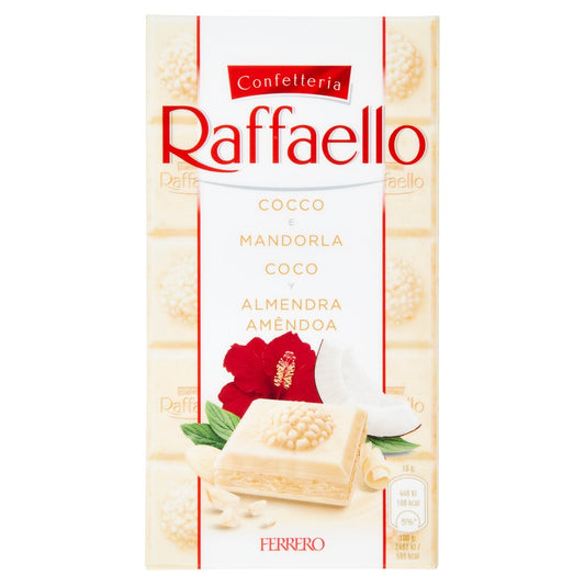 8 x Ferrero Tavoletta Raffaello gr. 90