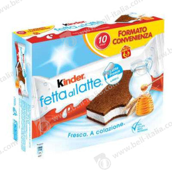 7 x Kinder Fetta Latte gr. 28