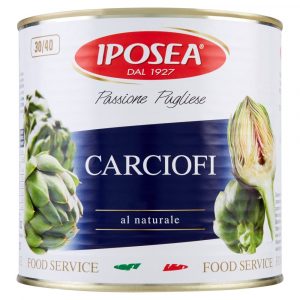 6 x Iposea Carciofi Spicchi Naturale gr. 2500