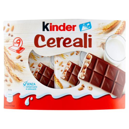 18 x Kinder Cereali T.9 gr. 211