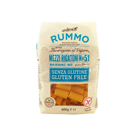 12 x Rummo Mezzi Rigatoni Senza Glutine N.51