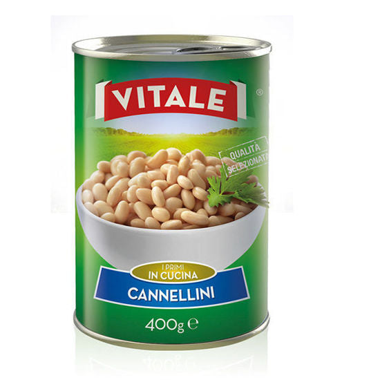 24 x Vitale Fagioli Cannellini Gr 400