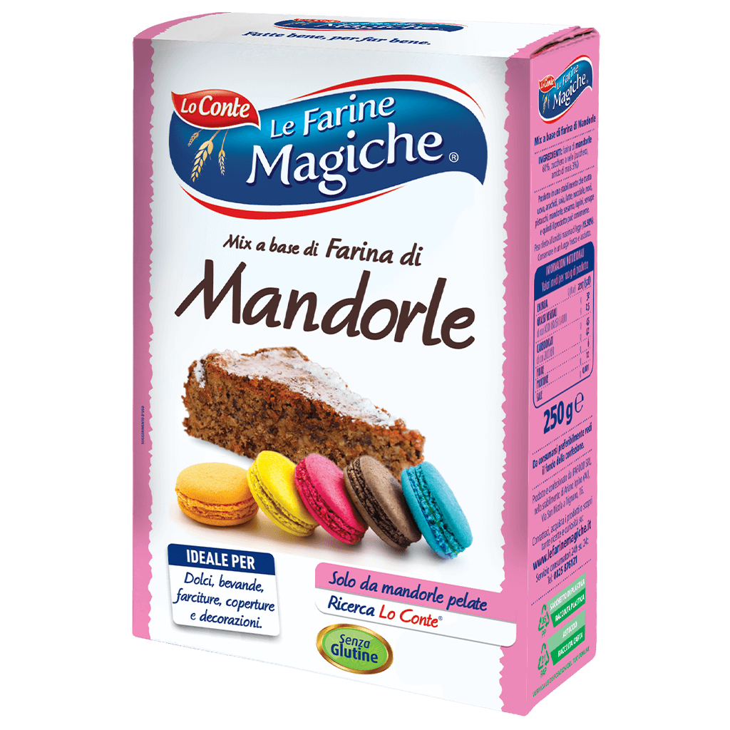 6 x Le Farine Magiche Farina di Mandorle gr. 250