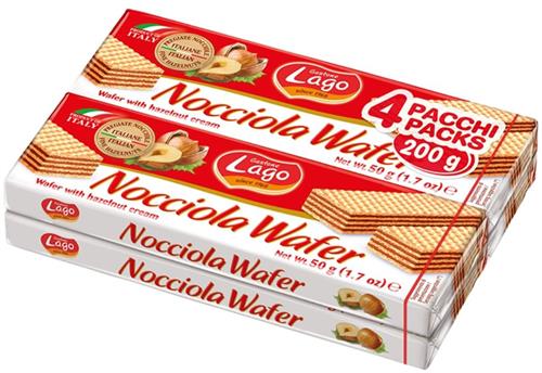 32 x Elledì Wafer Multipack Nocciola gr. 200