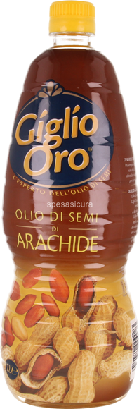 15 x Carapelli Olio Di Semi Di Arachidi Lt 1