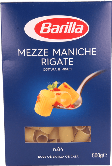 24 x Barilla Mezze Maniche Rigate gr. 500