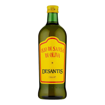 12 x De Santis Olio Di Sansa Lt 1