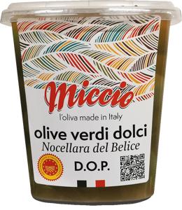 12 x Miccio Olive Verdi Belice gr. 250
