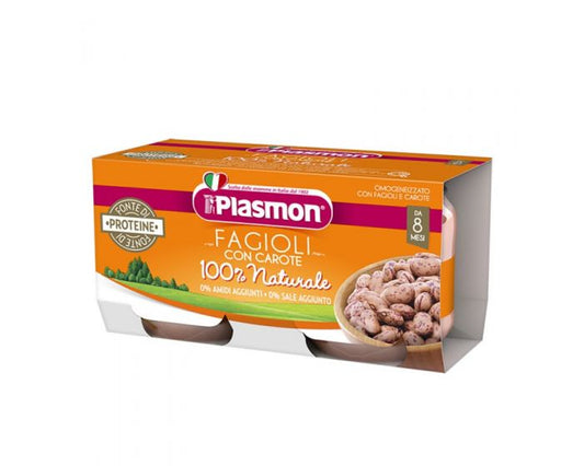 12 x Plasmon Fagioli Borlotti Gr 80X2