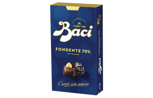 10 x Baci Bijoux Fondentissimo 70% gr. 200