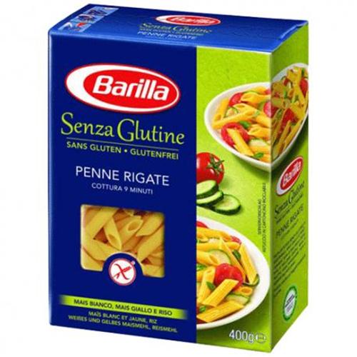 14 x Barilla Senza Glutine Penne Rigate Gr 400