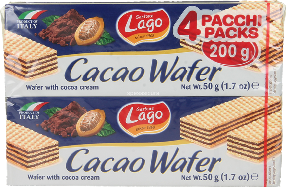 32 x Elledi Wafer Cacao Multipack Gr 200