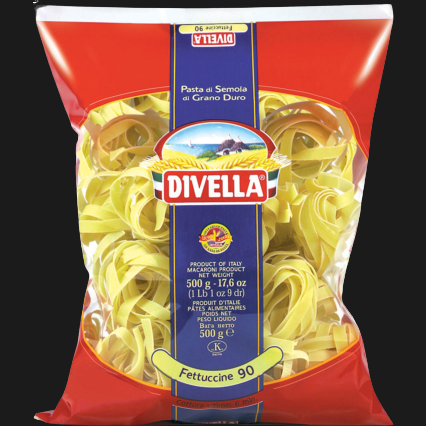 12 x Divella Fettuccine Nidi N.90 gr. 500