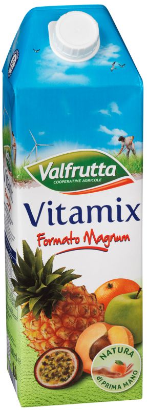 6 x Valfrutta Vitamix Lt 1.5