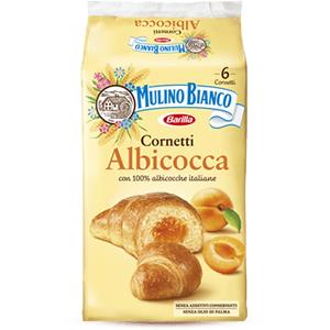 8 x Mulino Bianco Cornetti Albicocca Gr 300