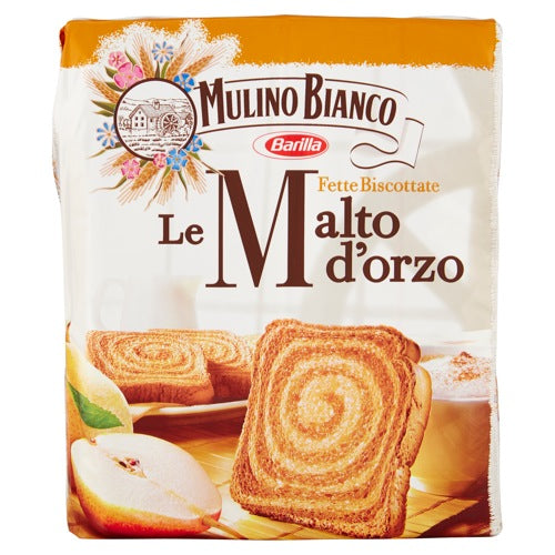 16 x Mulino Bianco Fette Al Malto Pacco Gr 315