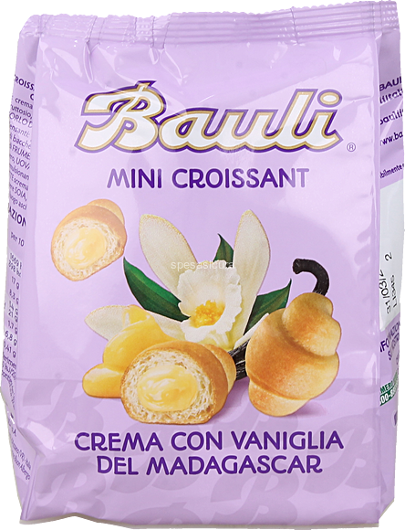 18 x Bauli Mini Croissant Crema gr. 75