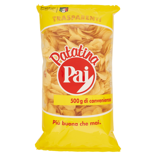 5 x Pai Chips Trasparenti gr. 500