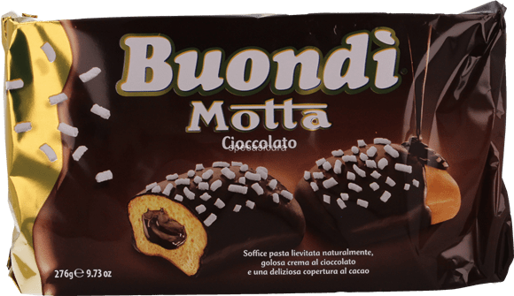 12 x Motta Buondi Ricoperti Di Cioccolato Gr 276