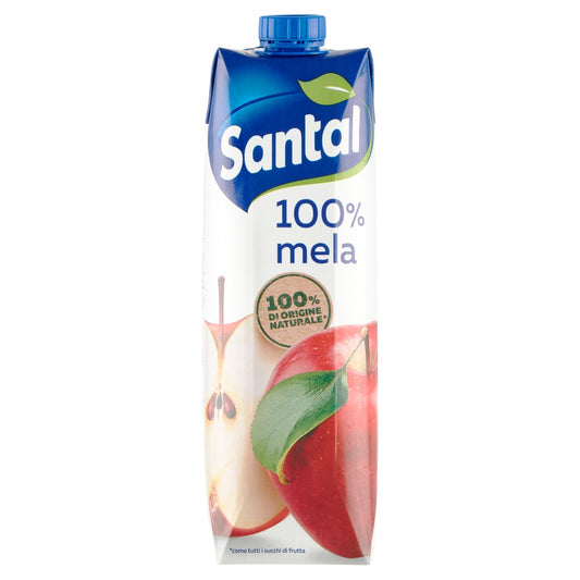 12 x Santal Succo Mela Brik Lt. 1