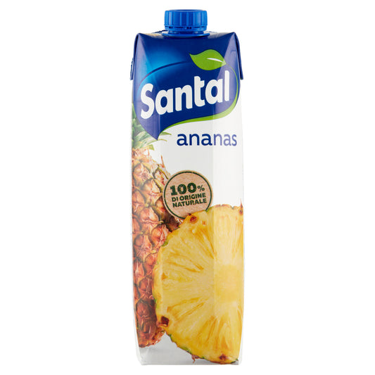 12 x Santal Succo Ananas Brik Lt. 1