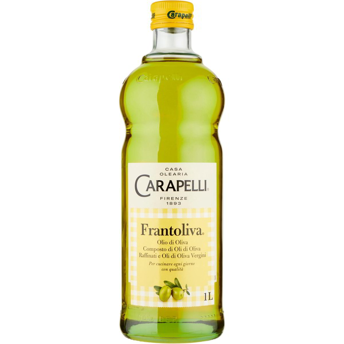 12 x Carapelli Olio di Oliva Lt. 1