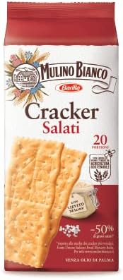 9 x Mulino Bianco Sfoglia Di Grano Crackers Salati Pacco Gr 500