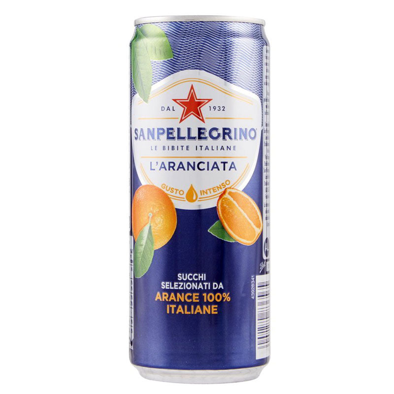 24 x S.Pellegrino Aranciata Cl 33