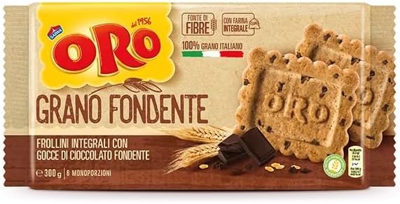 6 x Oro Frollini Grano Fondente Gr 300