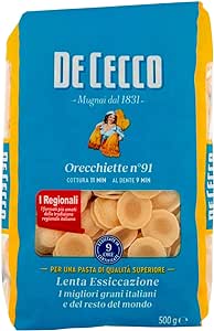 24 x De Cecco Orecchiette N.91 gr. 500
