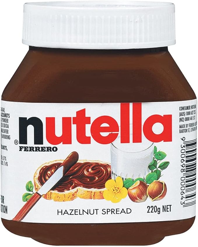 15 x Ferrero Nutella gr. 220