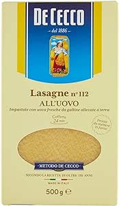 12 x De Cecco Lasagne All'uovo N.112 Gr 500