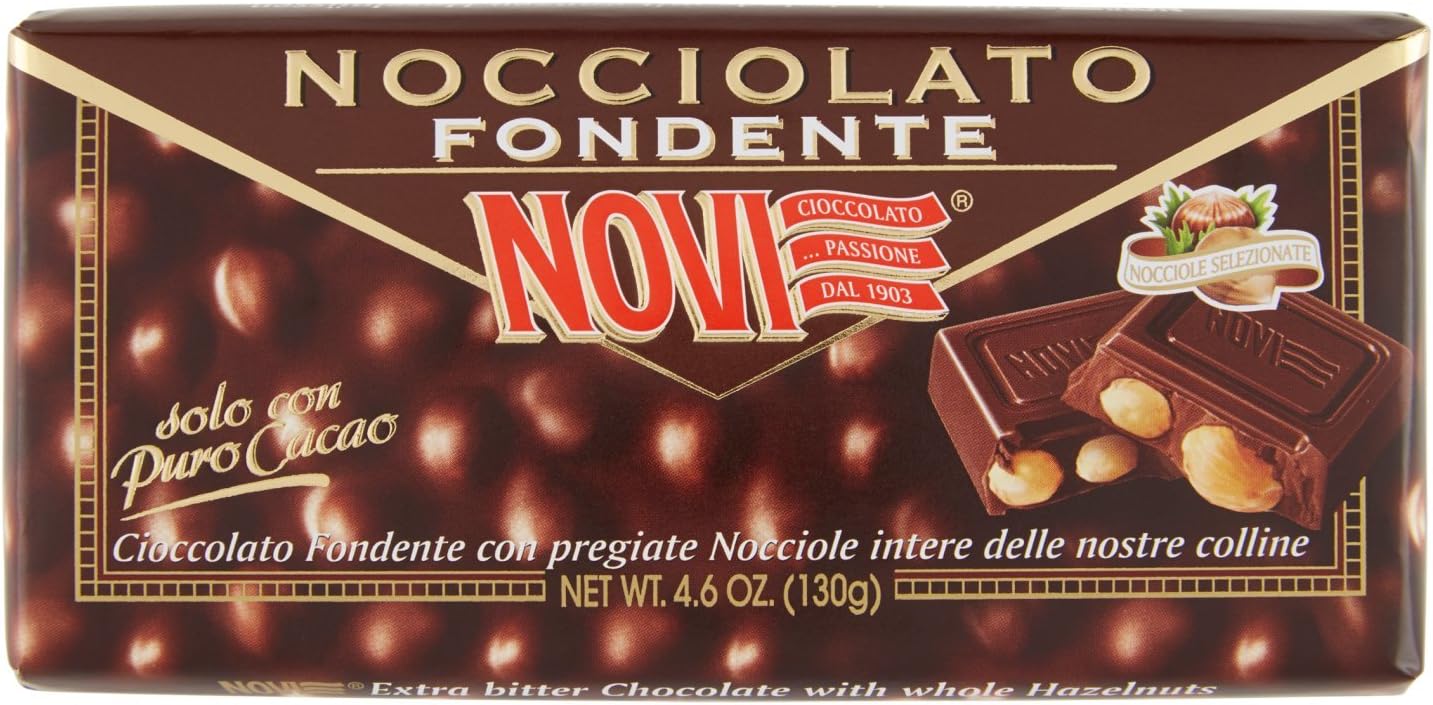 16 x Novi Tavoletta Nocciola Fondente Gr 130